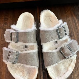 Birkenstock Arizona Shearling size 39